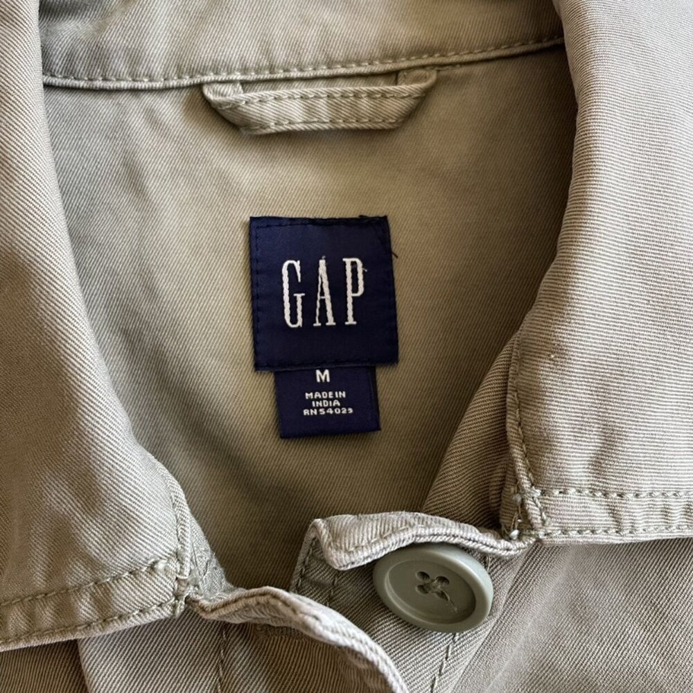Women’s / Teen’s Gap Green Jacket Size Medium - Picture 6 of 10